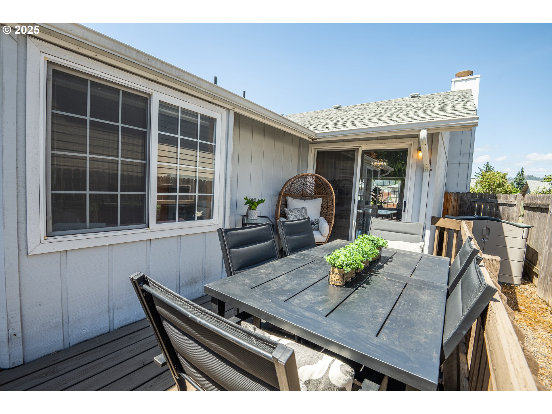 5669 D Street Springfield, OR 97478 - Photo 25 of 30 a view of outdoor seating space with furniture