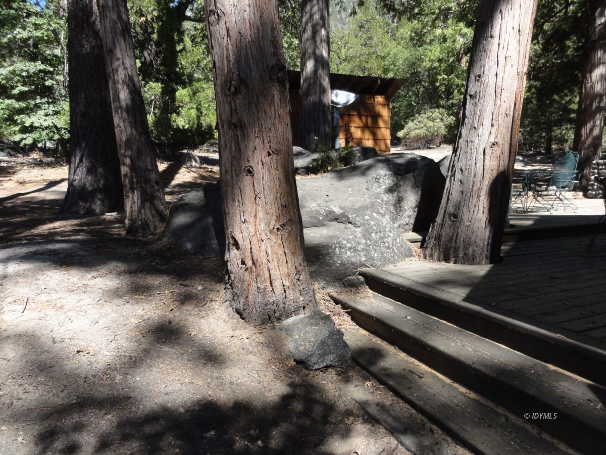 24945 Fern Valley Road Idyllwild, CA 92549 - Photo 27 of 28 a view of a yard with street