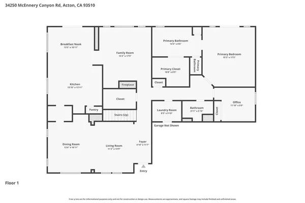 $1,149,000 | 34250 McEnnery Canyon Road, Acton, CA 93510