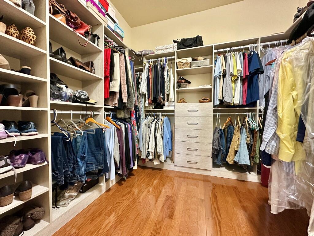 10555 Hampton Creek Drive Reno, NV 89521 - Photo 24 of 50 a view of walk in closet with clothes and shoes