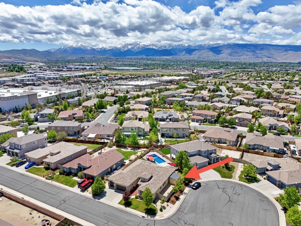 10555 Hampton Creek Drive Reno, NV 89521 - Photo 50 of 50 an aerial view of a city
