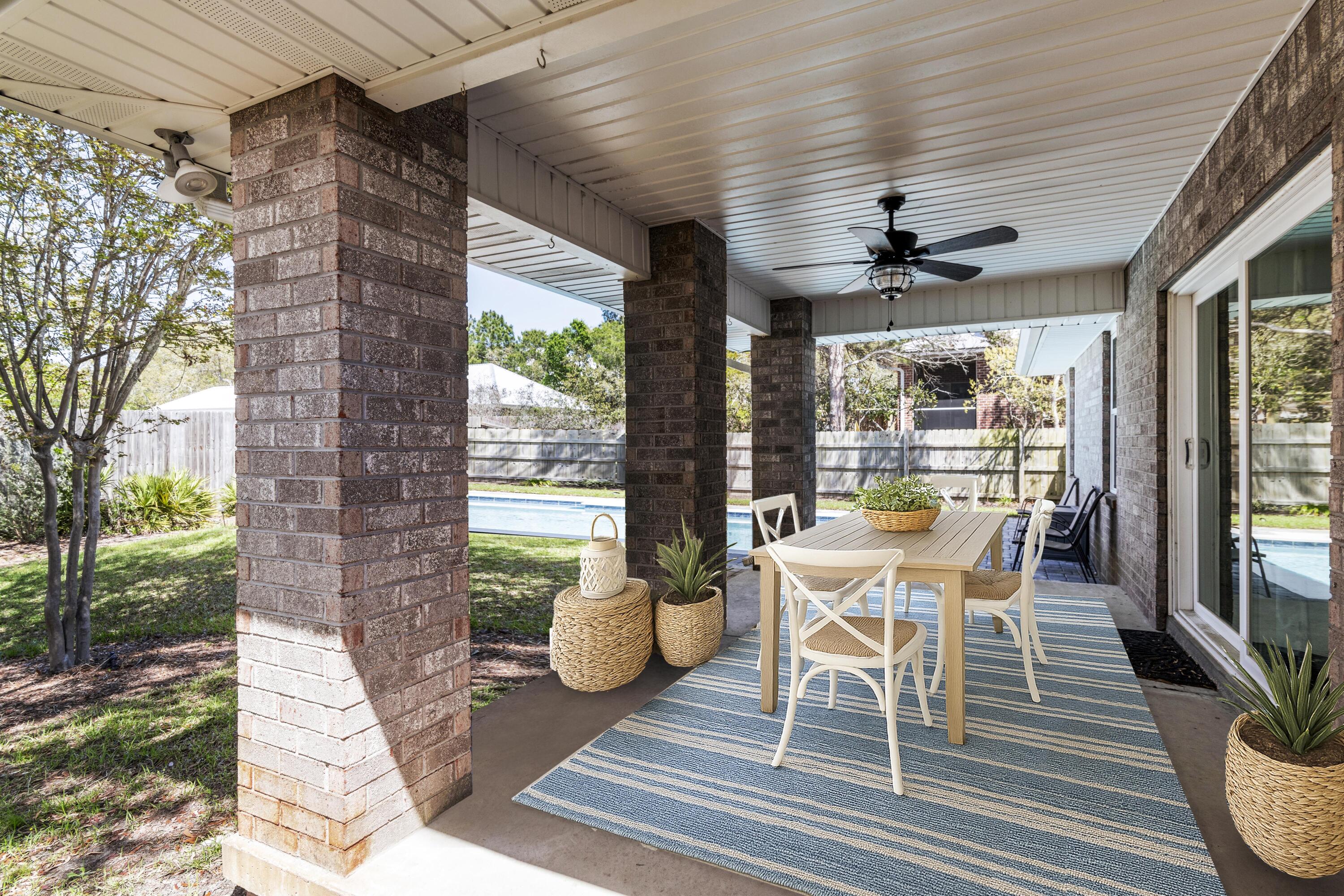 39 2nd Court Santa Rosa Beach, FL 32459 - Photo 32 of 43 Covered Porch