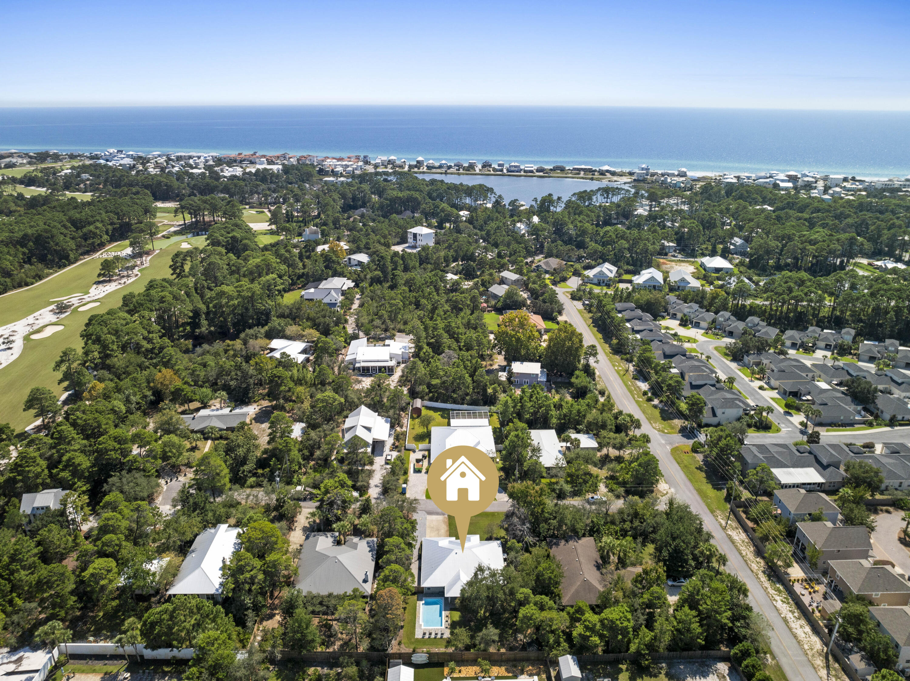 39 2nd Court Santa Rosa Beach, FL 32459 - Photo 9 of 43 Aerial
