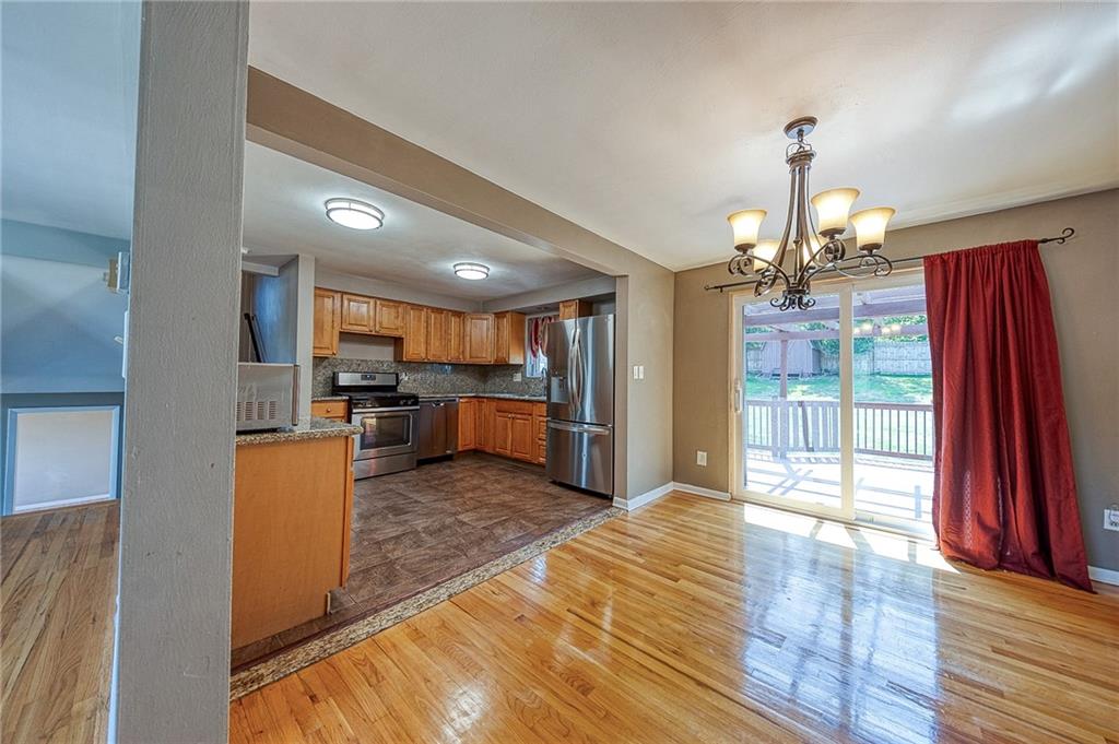 11468 Drop Irwin, PA 15642 - Photo 21 of 49 Formal dining area, with new sliding door to the Deck area.