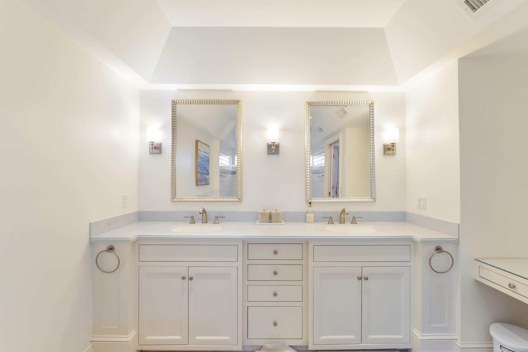 71 Sand Point Osterville, MA 02655 - Photo 30 of 45 a bathroom with a sink and a mirror