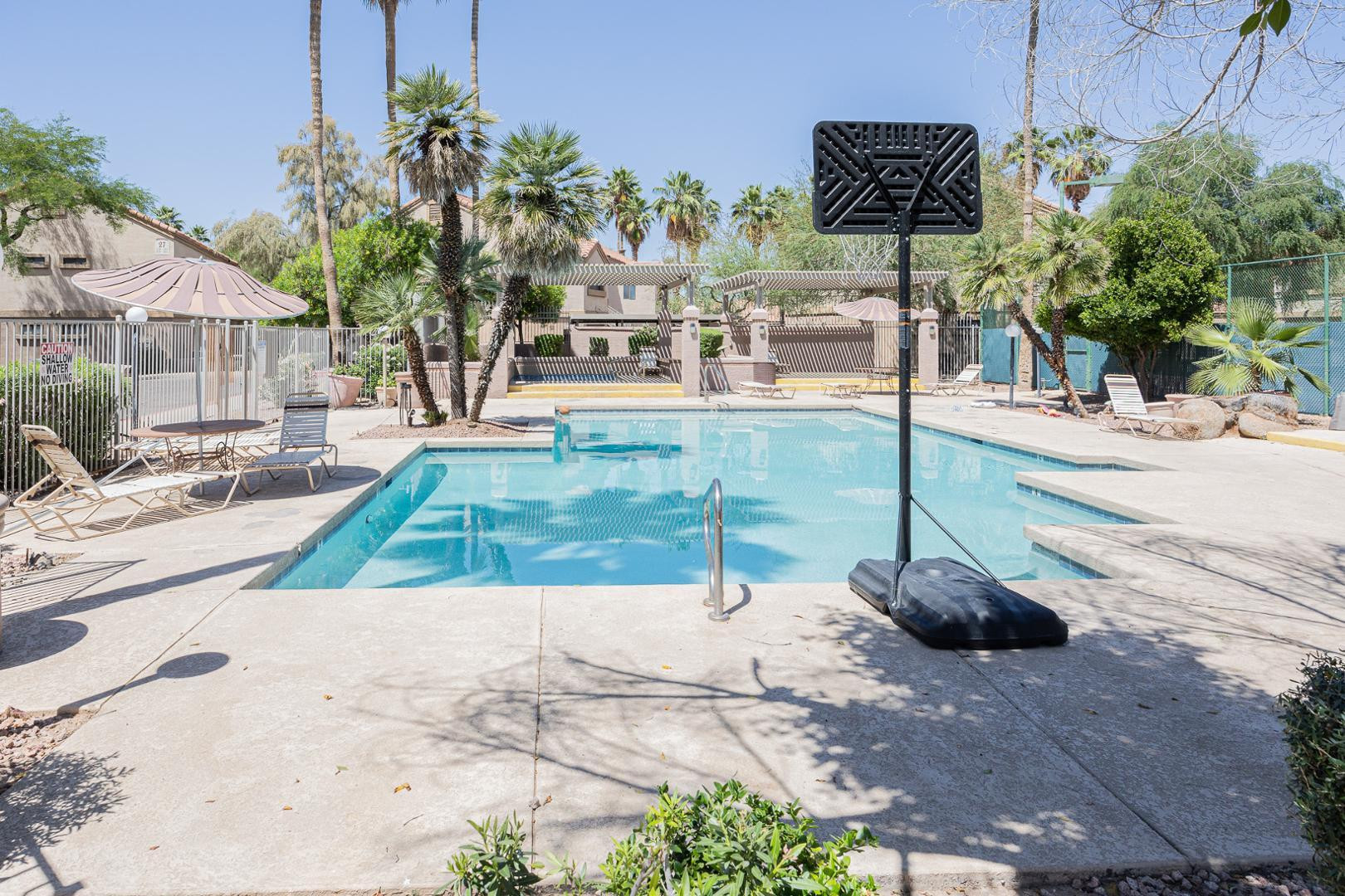 1287 North Alma School Road, Unit 131 Chandler, AZ 85224 - Photo 21 of 24 a view of a backyard