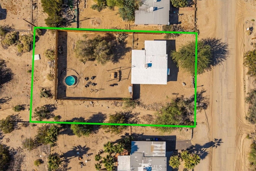 74825 Alta Loma Drive Twentynine Palms, CA 92277 - Photo 35 of 36 an aerial view of a house