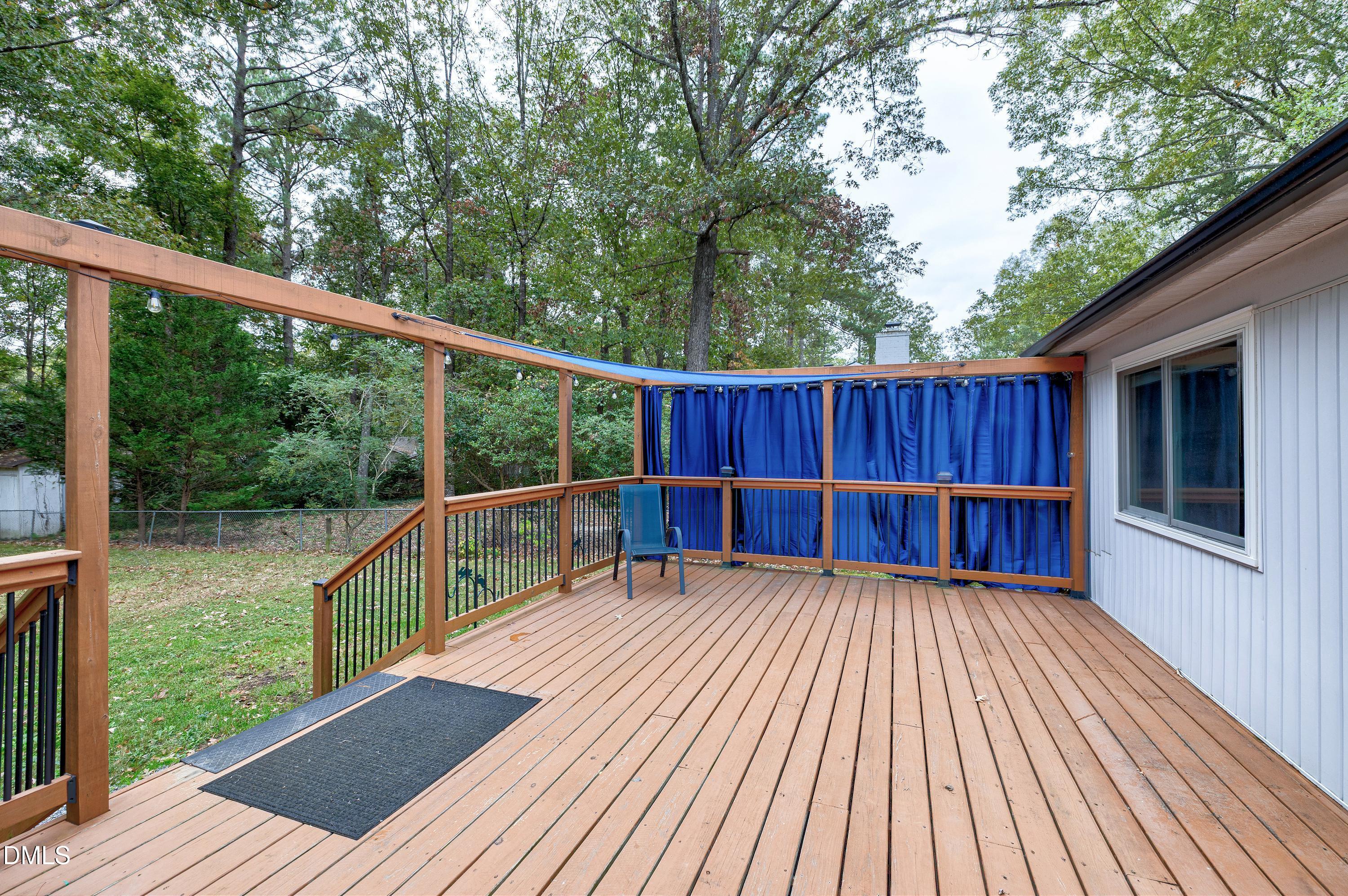 5817 Newhall Road Durham, NC 27713 - Photo 17 of 51 A few piers, the entire deck and railing was replaced.