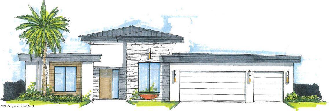 505 Topsail Drive Rockledge, FL 32955 - Photo 2 of 14 Architect Rendering Front