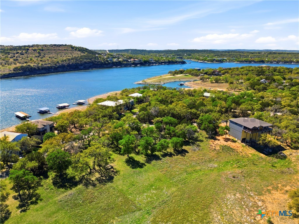 1309 Emerald Road Lago Vista, TX 78645 - Photo 17 of 26 a view of lake view and mountain