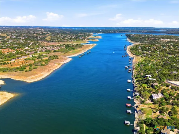 an aerial view of ocean residential houses with outdoor space