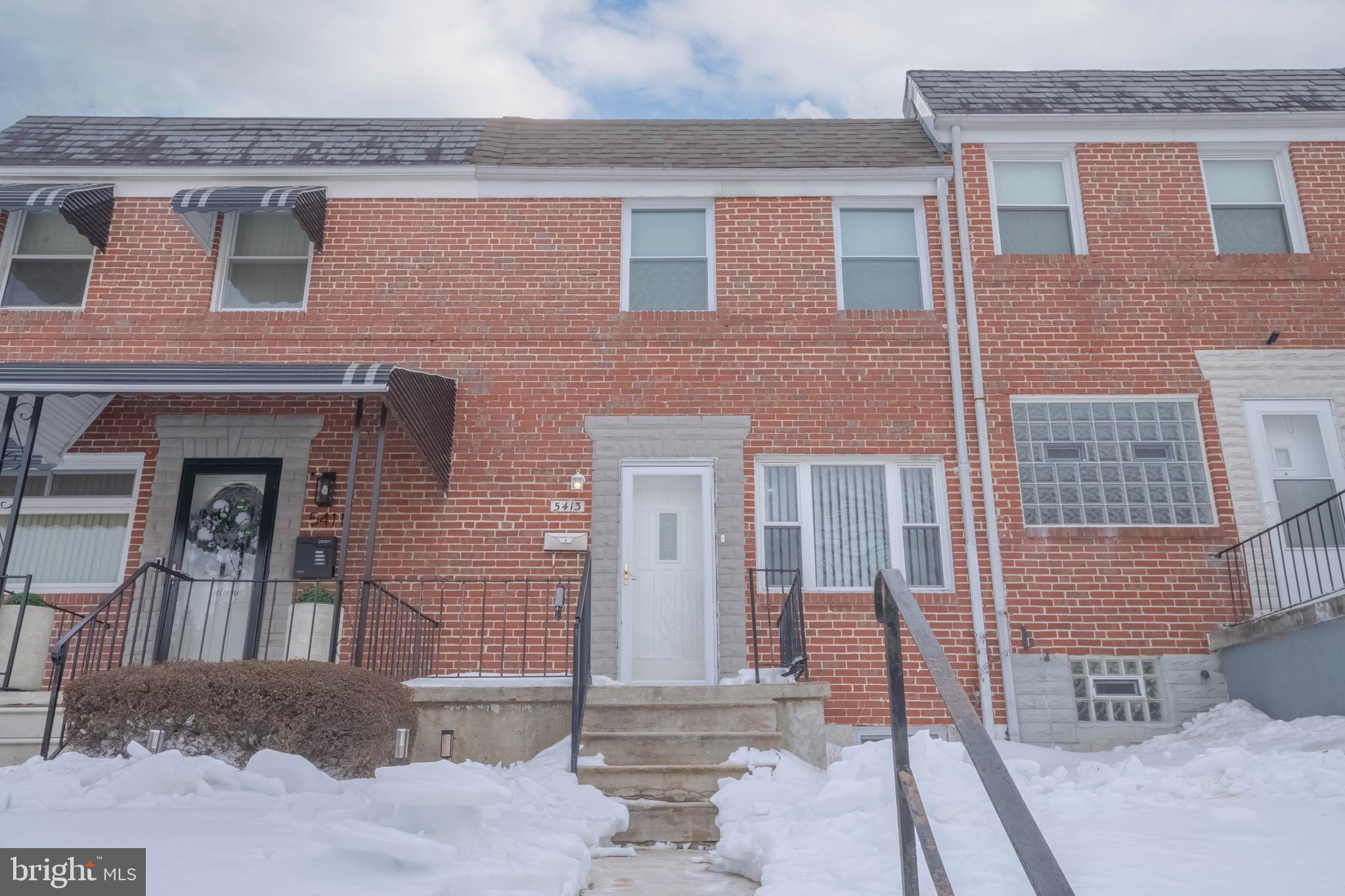 5413 Channing Road Baltimore, MD 21229 - Photo 3 of 45 a front view of a house