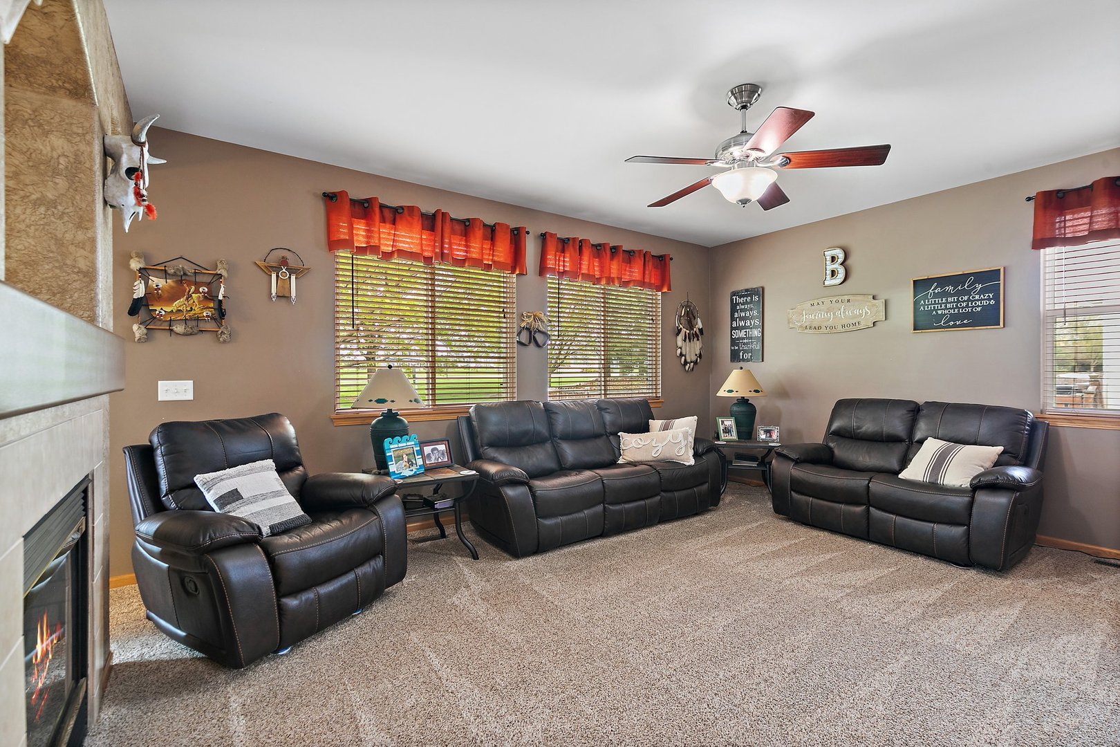 244 Prescott Avenue Elgin, IL 60124 - Photo 12 of 31 a living room with furniture and a large window