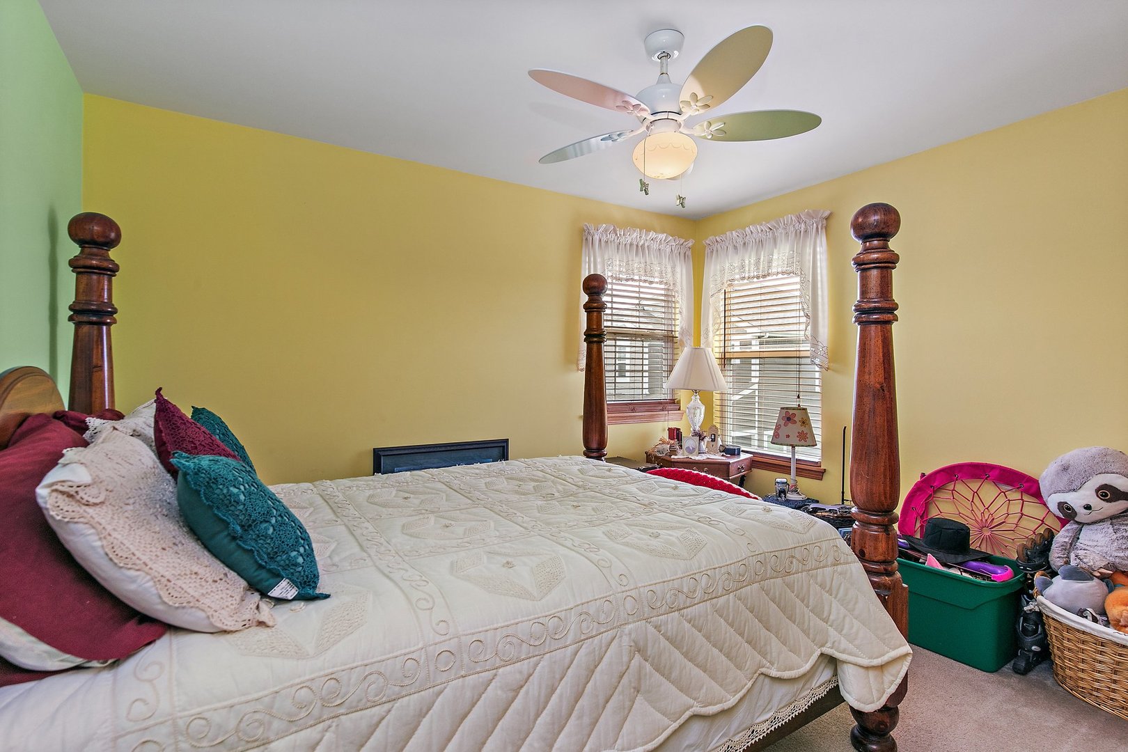 244 Prescott Avenue Elgin, IL 60124 - Photo 21 of 31 a bedroom with a bed dresser and a large window