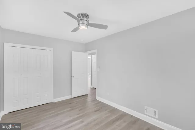 wooden floor in an empty room