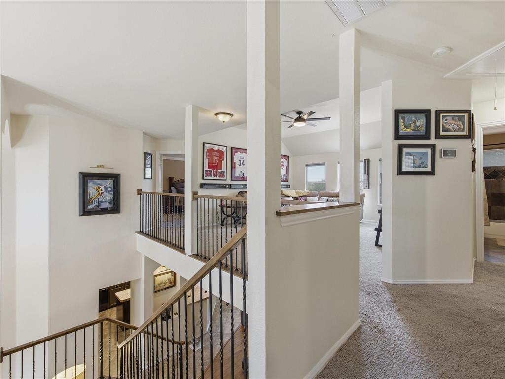4008 Falcon Ridge Drive Haltom City, TX 76137 - Photo 18 of 40 Multi-level interior featuring open concept design