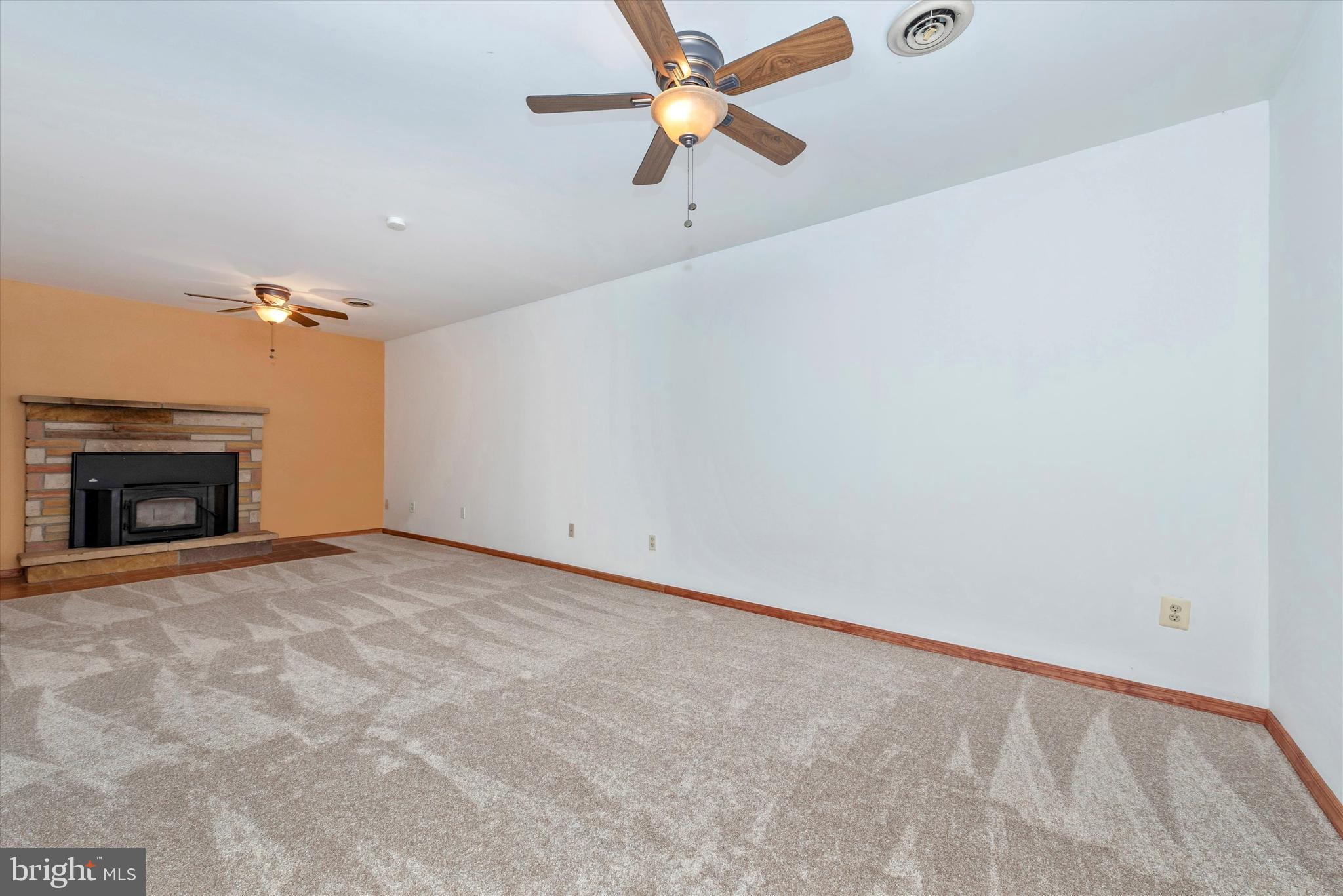 5333 Gold Mine Road Frederick, MD 21703 - Photo 17 of 34 Family Room with Stone Fireplace