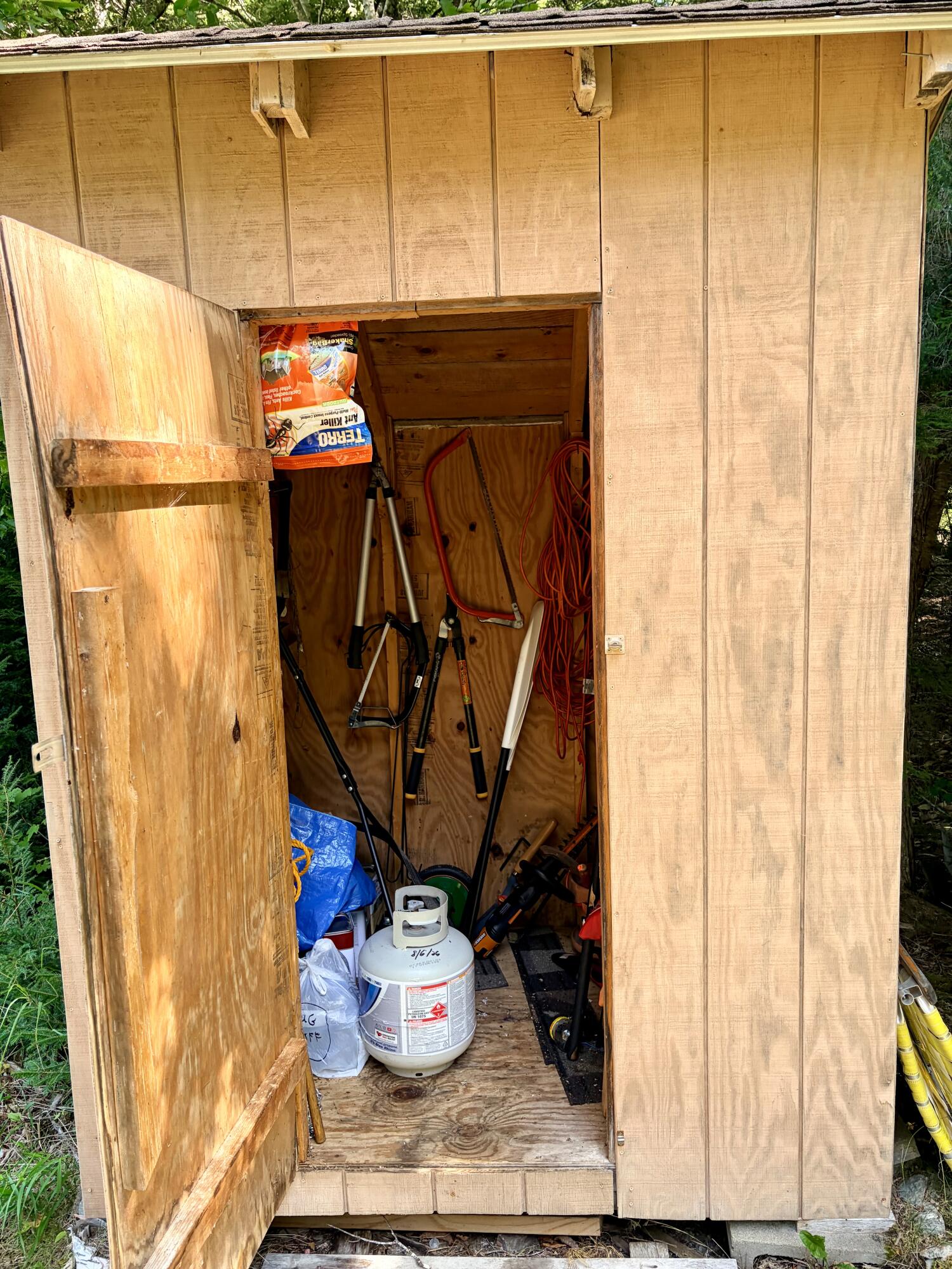 563 Lakeview Road Topsfield, ME 04490 - Photo 43 of 44 Shed interior
