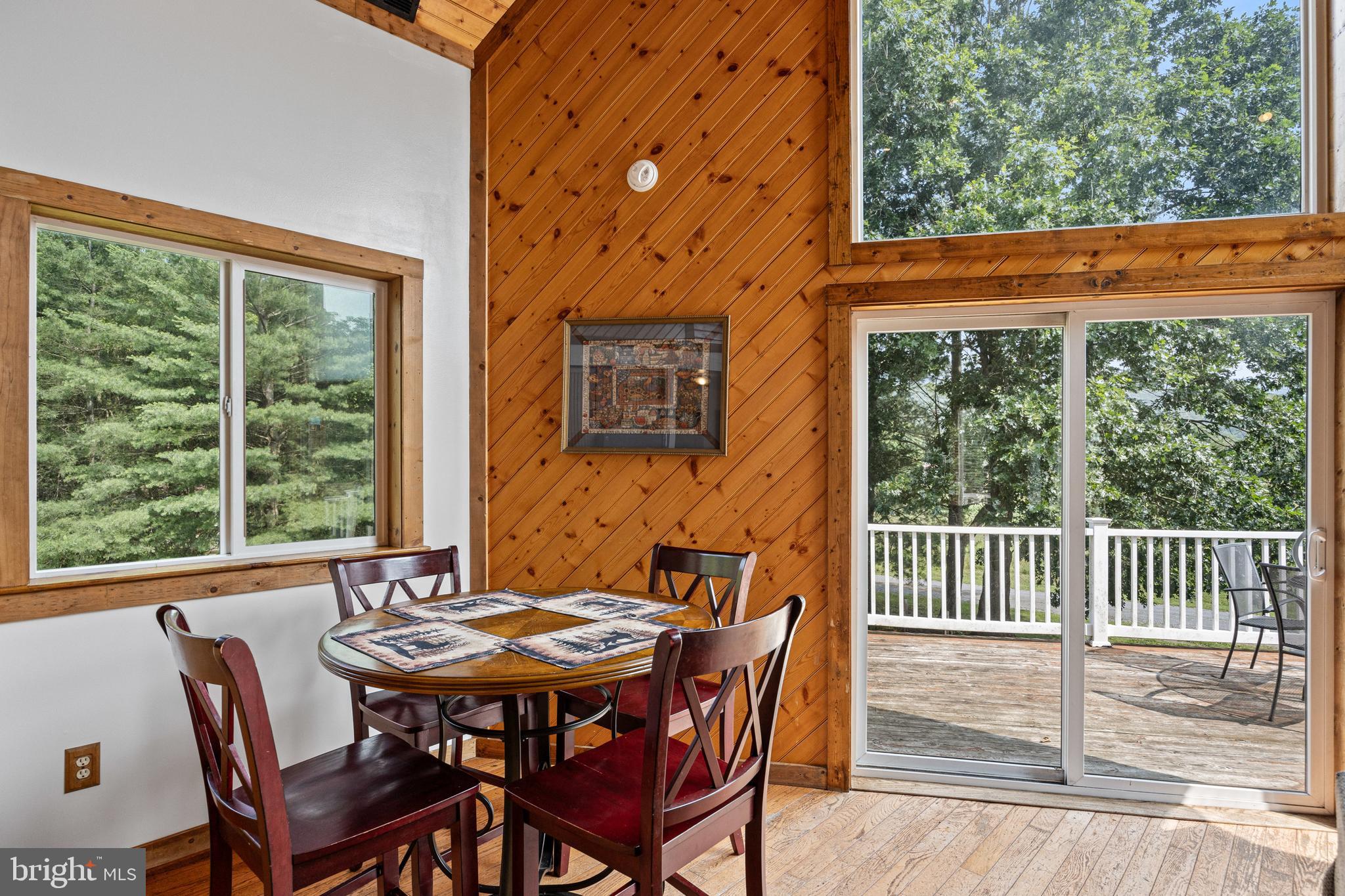 1215 Fort Stover Road Luray, VA 22835 - Photo 21 of 143 a view of a dining room with furniture window and outside view