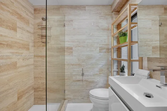 a view of a swimming pool with a yard