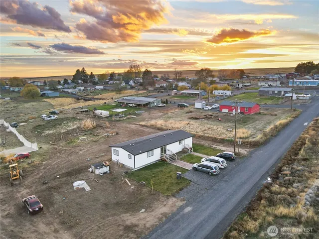 a view of a terrace with yard