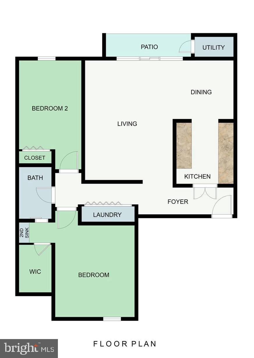 2316 Freetown Court, Unit 10/1B Reston, VA 20191 - Photo 36 of 36 Unit Floor Plan