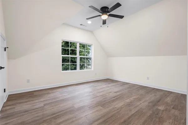 wooden floor in an empty room