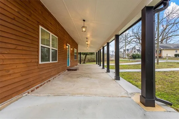 a view of an entryway