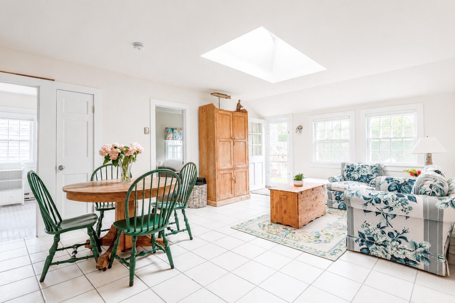 12 King Street Nantucket, MA 02554 - Photo 21 of 32 a dining room with furniture and wooden floor