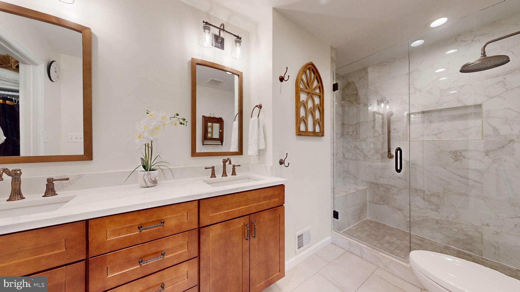 206 Environs Road Sterling, VA 20165 - Photo 25 of 45 Stunning Primary Bath!