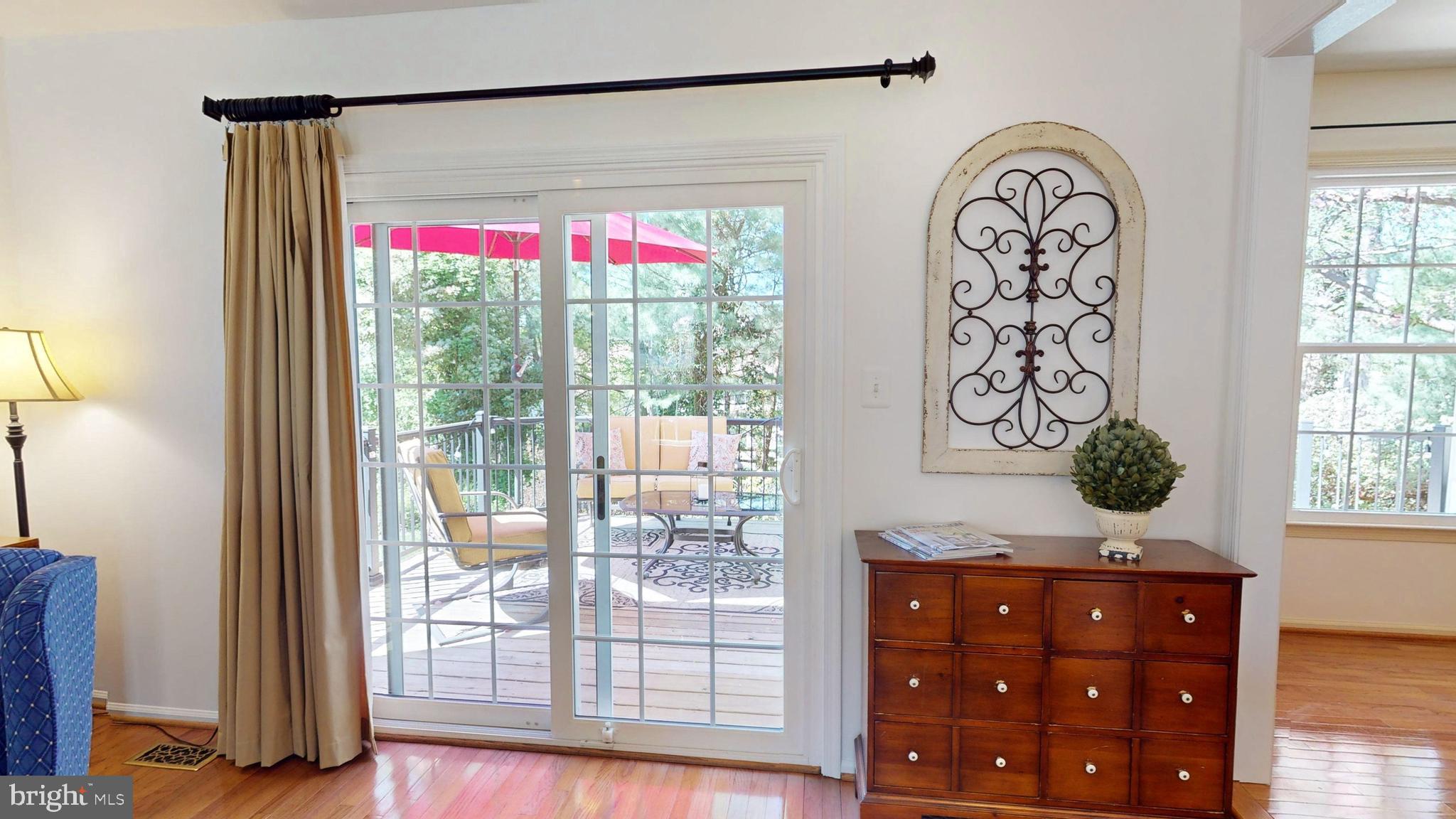 206 Environs Road Sterling, VA 20165 - Photo 6 of 45 Sliding Door to Deck