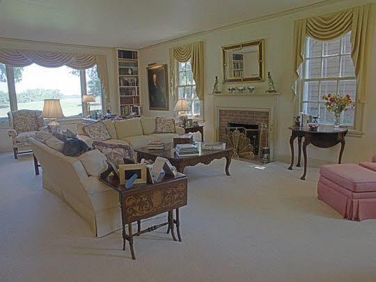 2856 South Lowden Road Oregon, IL 61061 - Photo 6 of 8 a living room with furniture and a fireplace