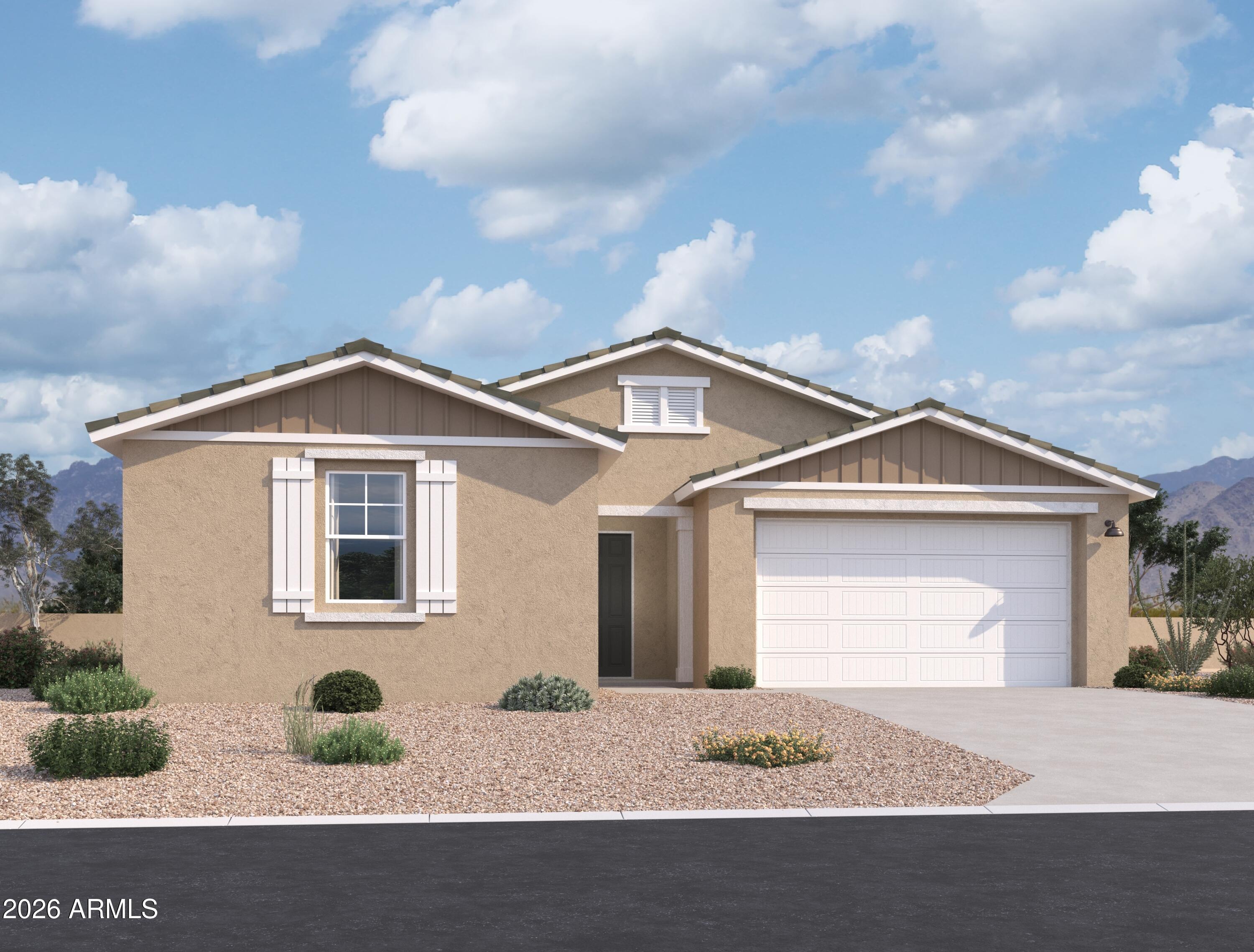 2567 Homesteaders Road San Tan Valley, AZ 85140 - Photo 1 of 13 45_2623-Garnet-J1-Gen3-elev_DAY