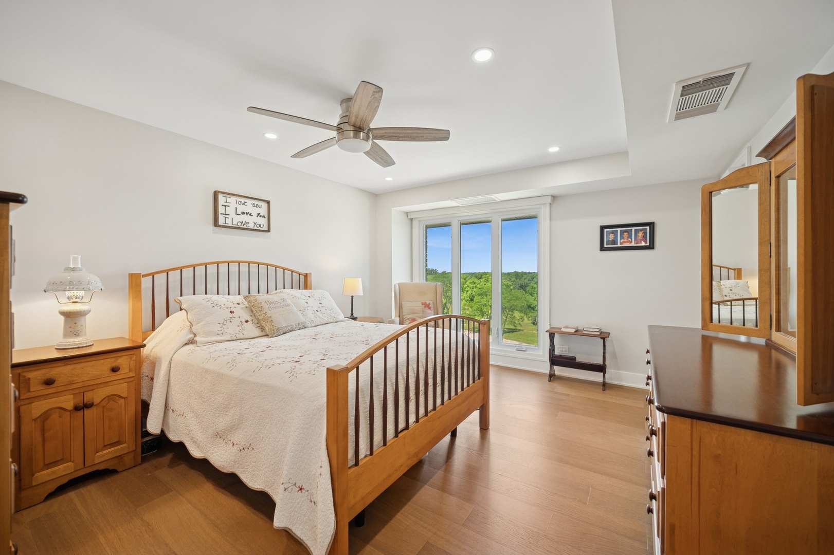 3801 Mission Hills Road, Unit 510 Northbrook, IL 60062 - Photo 11 of 19 a spacious bedroom with a bed and a window