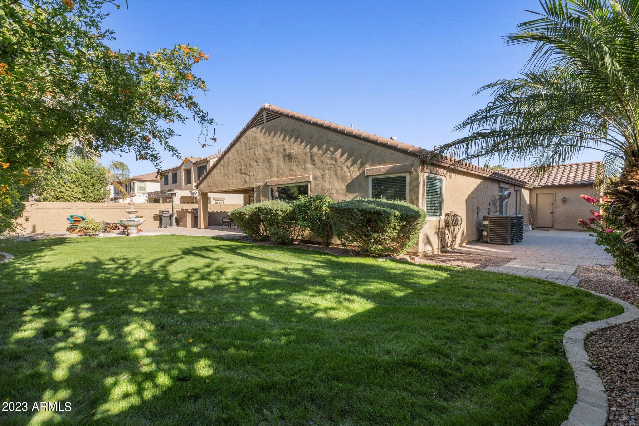 4565 East Ruffian Road Gilbert, AZ 85297 - Photo 28 of 47 a view of a house with backyard