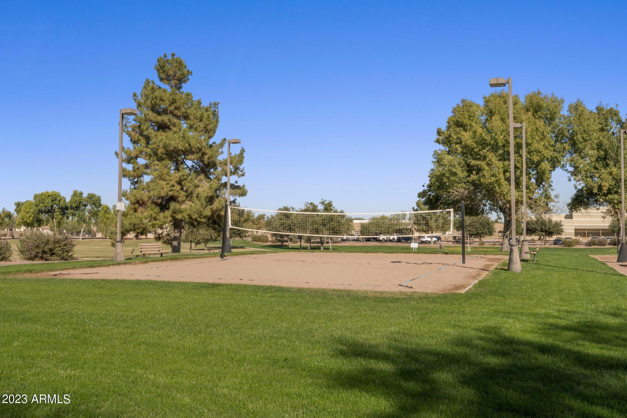 4565 East Ruffian Road Gilbert, AZ 85297 - Photo 34 of 47 a view of a yard with a house