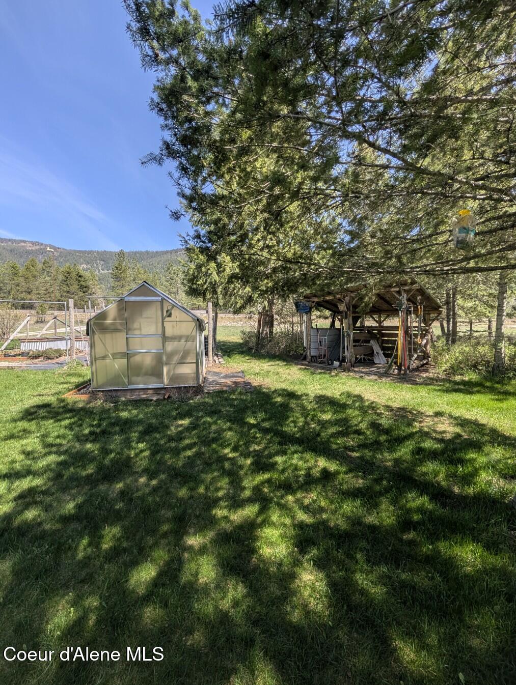 5574 Moyie River Road Bonners Ferry, ID 83805 - Photo 56 of 66 Greenhouse for veggie starts