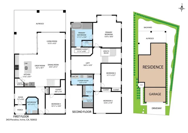 $2,888,000 | 343 Paradiso, Irvine, CA 92602