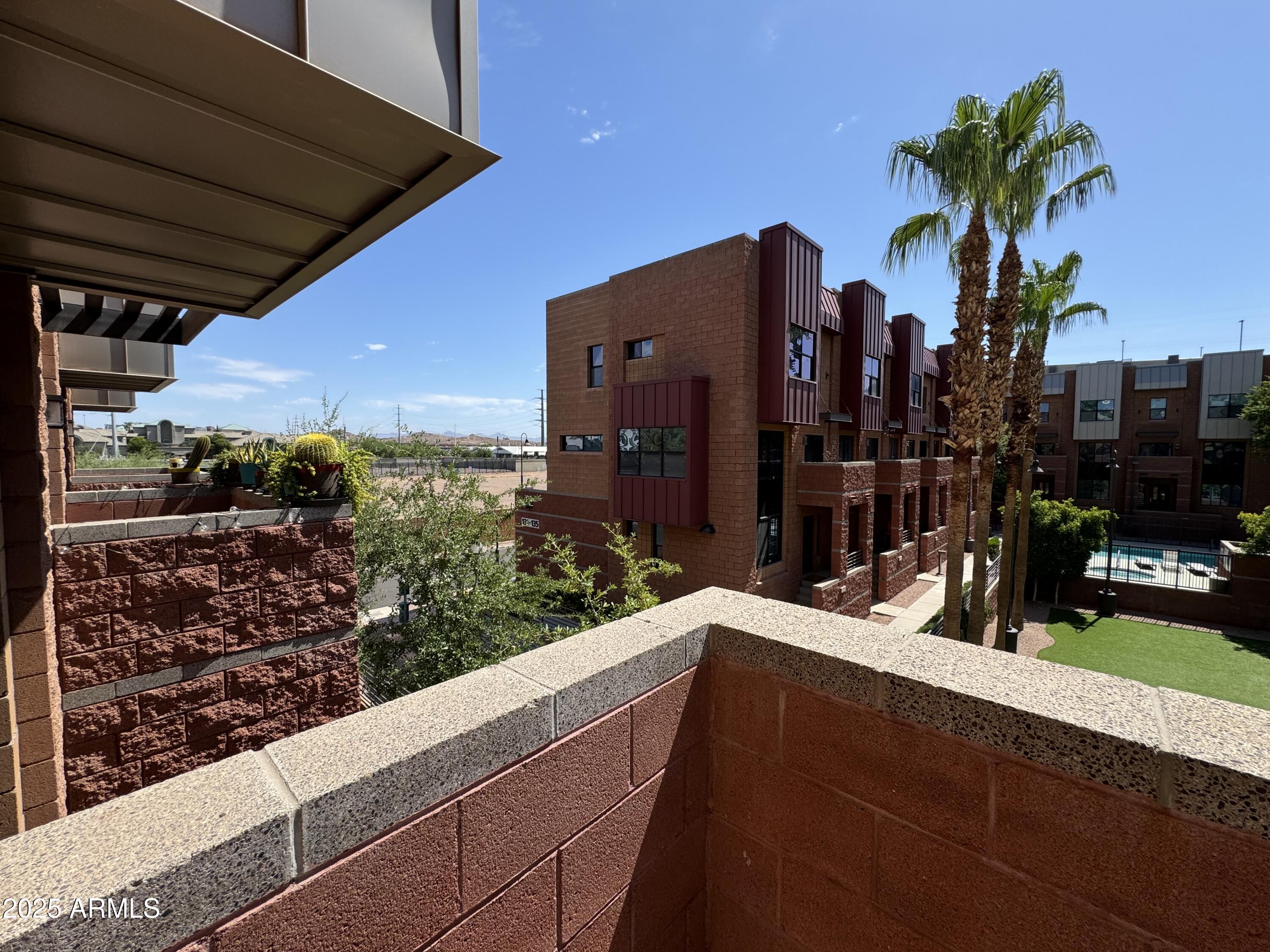 305 South Wilson Street, Unit 111 Tempe, AZ 85281 - Photo 36 of 48 a view of city from the balcony