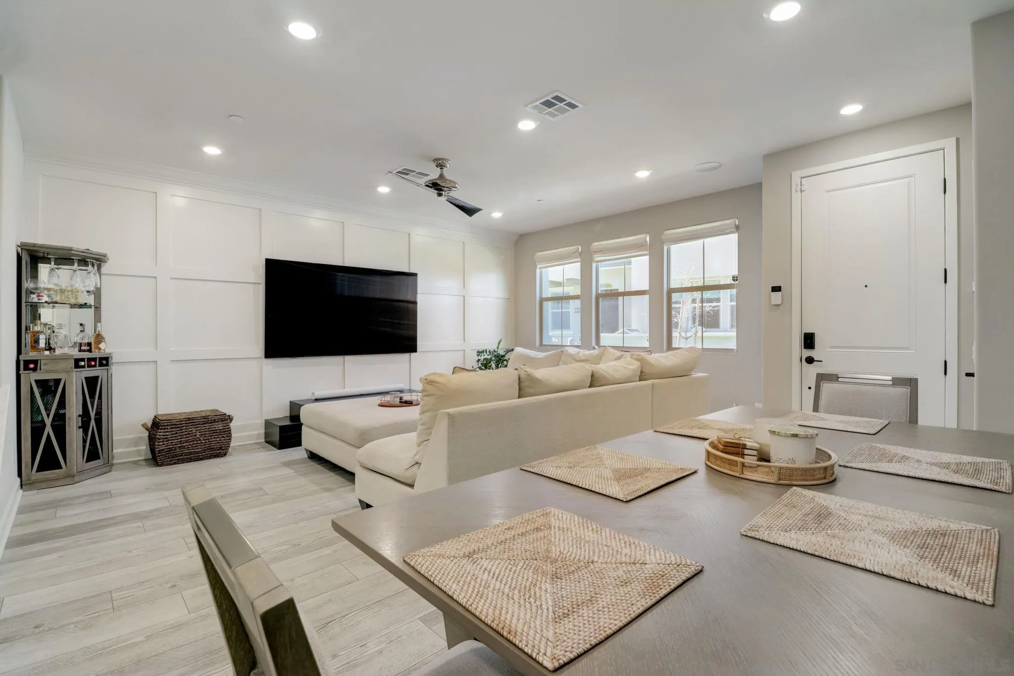 1206 Delpy View Point Vista, CA 92084 - Photo 7 of 29 a living room with furniture and a flat screen tv