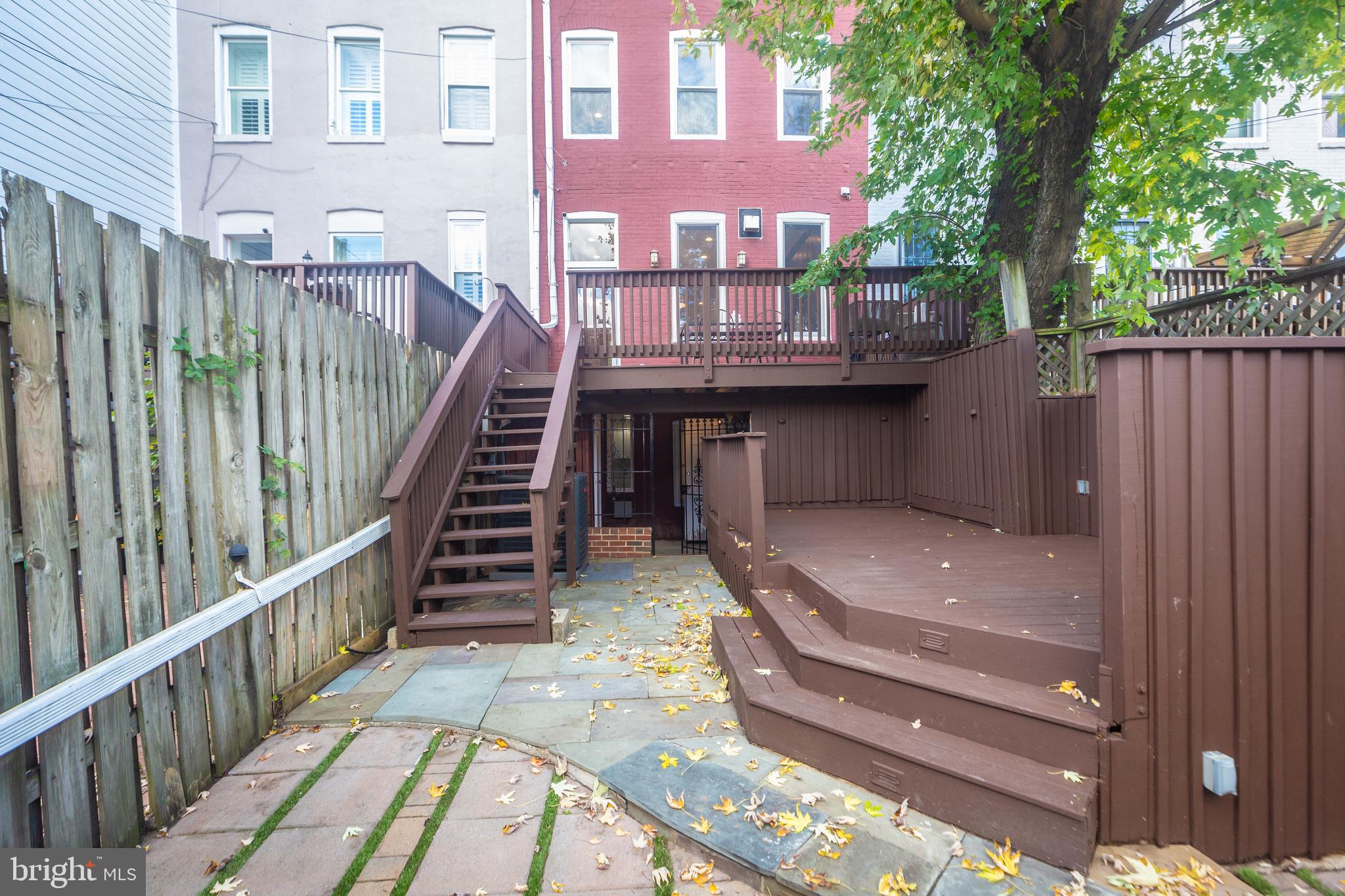 1311 Riggs Street Northwest Washington, DC 20009 - Photo 77 of 101 a view of outdoor space and deck