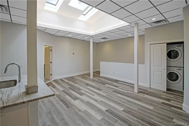 a view of a storage & utility room