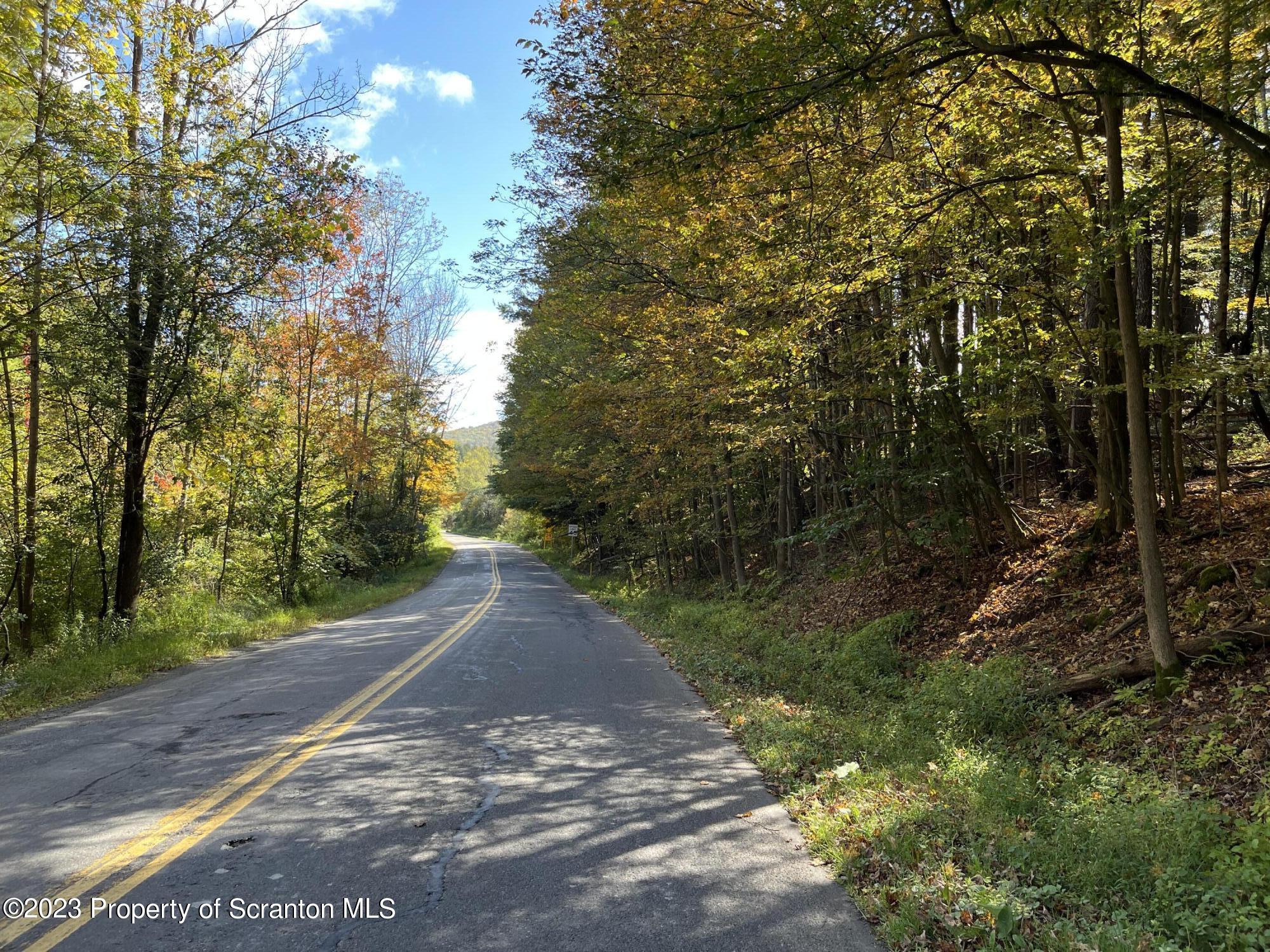 858 State Route Little Meadows, PA 18830 - Photo 7 of 8 a view of a street with trees on both side of it