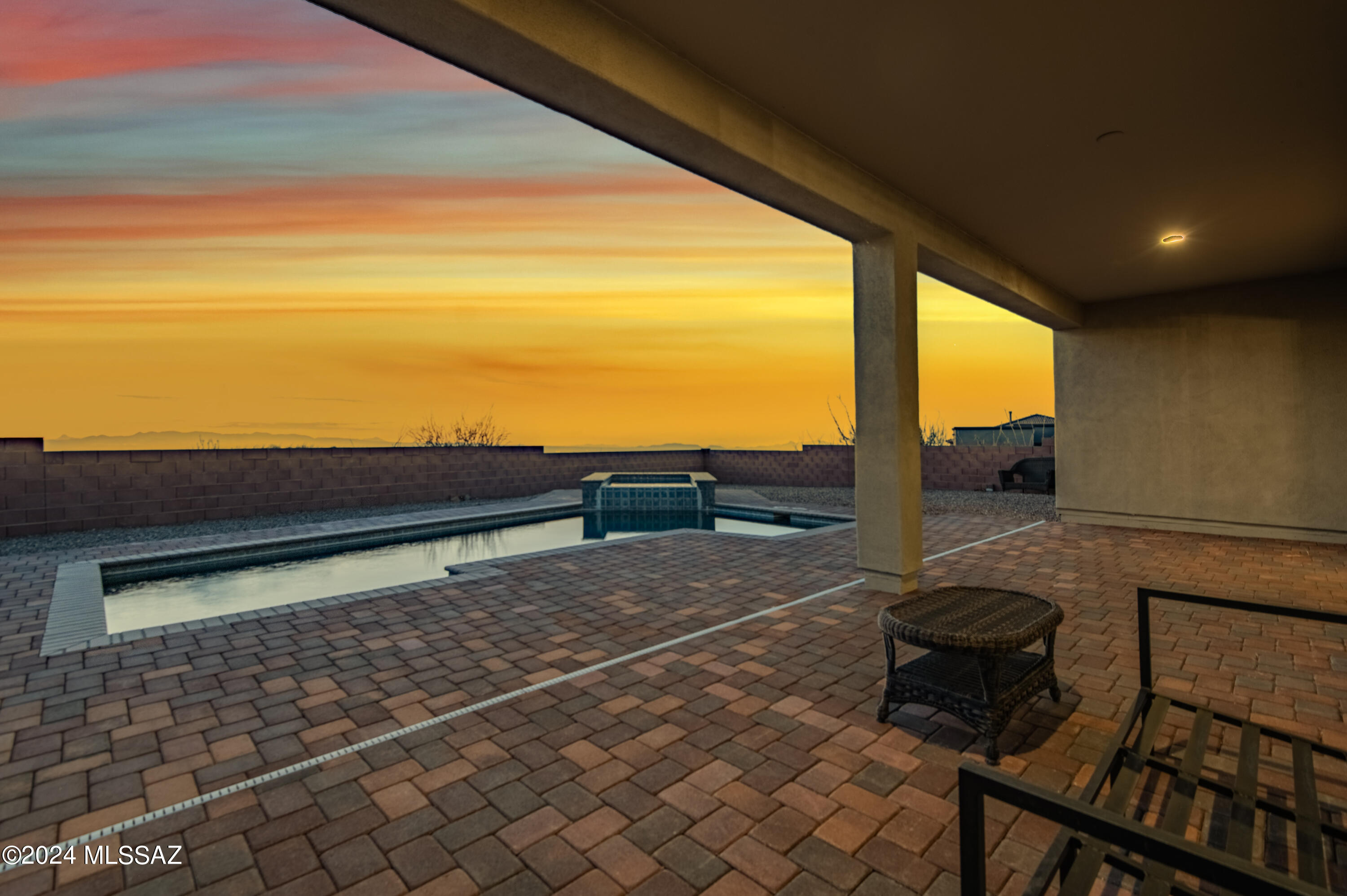 10556 East Ocotillo Rim Trail Vail, AZ 85641 - Photo 30 of 47 Rear Patio