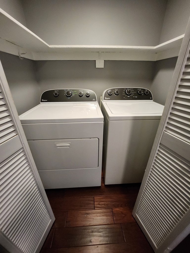 1255 Cedar Avenue, Unit 4 Columbus, GA 31906 - Photo 20 of 21 a utility room with dryer and washer