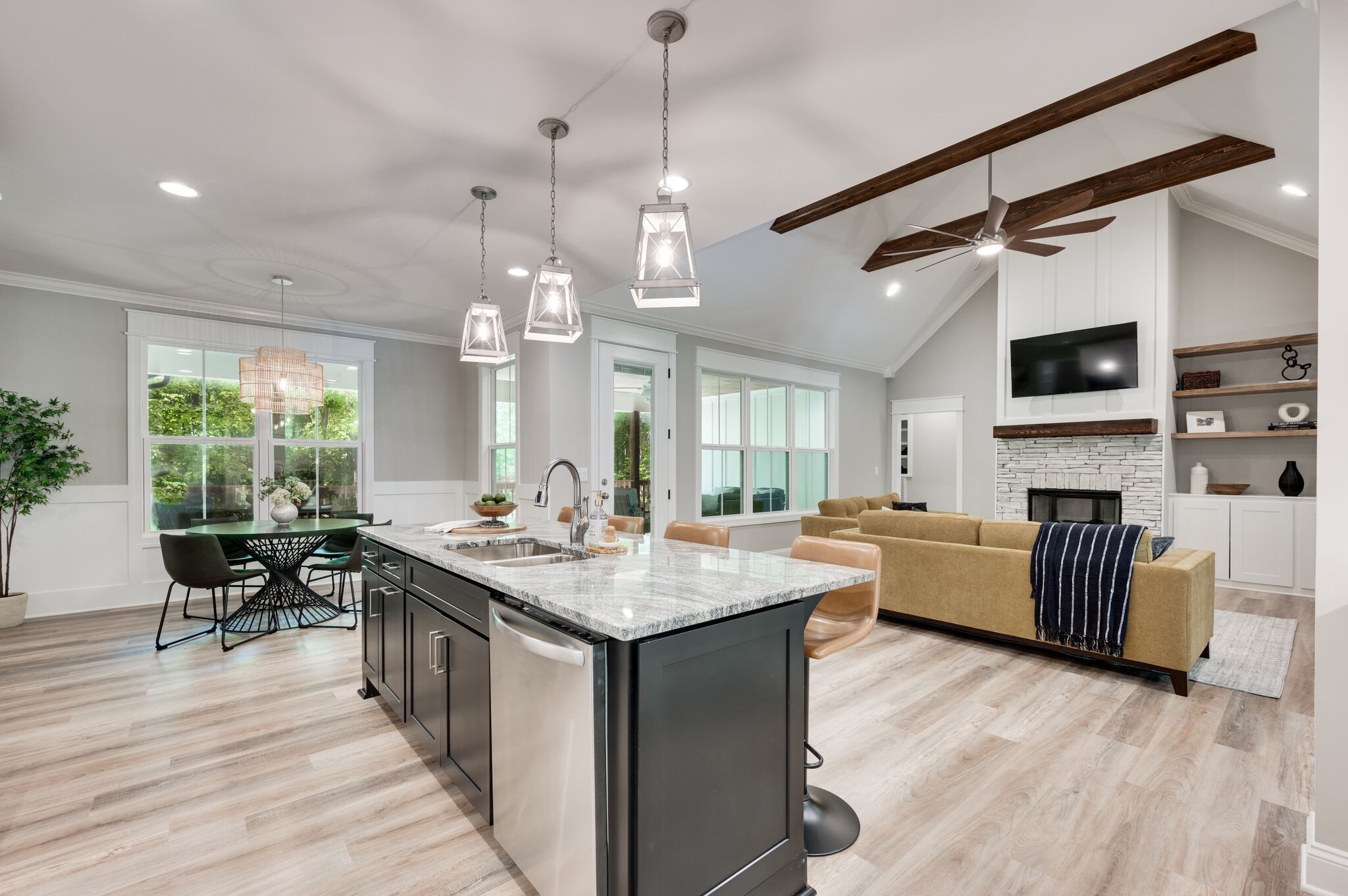 545 Delacy Drive Fairview, TN 37062 - Photo 40 of 40 a kitchen with sink stove and wooden floor