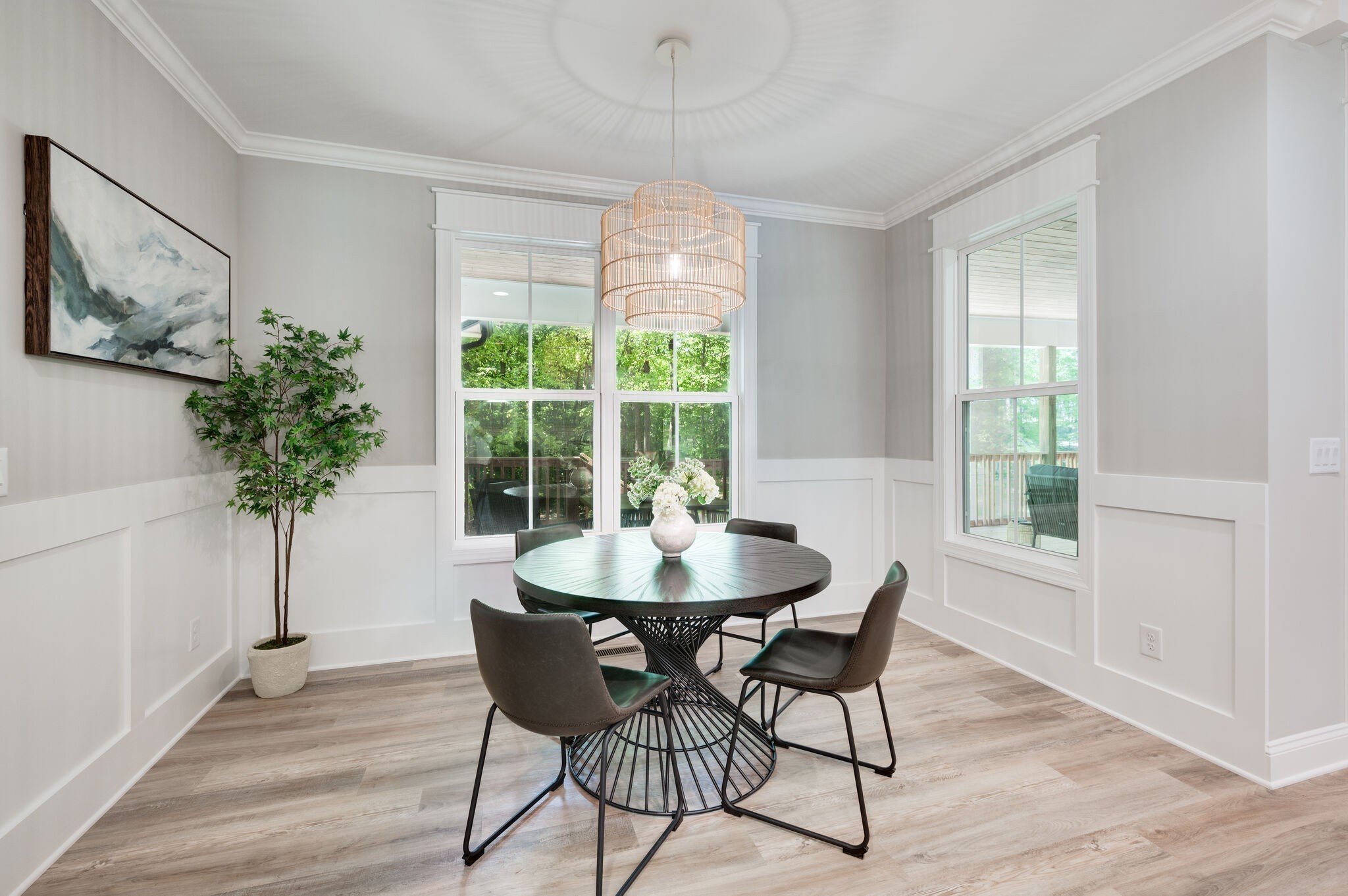 545 Delacy Drive Fairview, TN 37062 - Photo 15 of 40 a dining room with furniture window and wooden floor