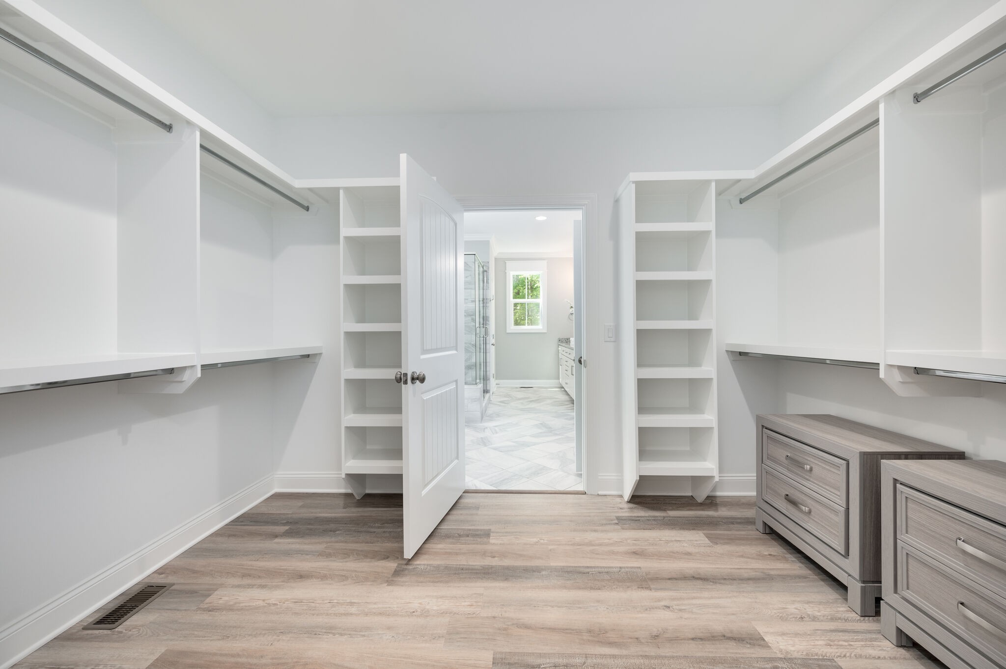 545 Delacy Drive Fairview, TN 37062 - Photo 25 of 40 a view of a kitchen with wooden floor and cabinets
