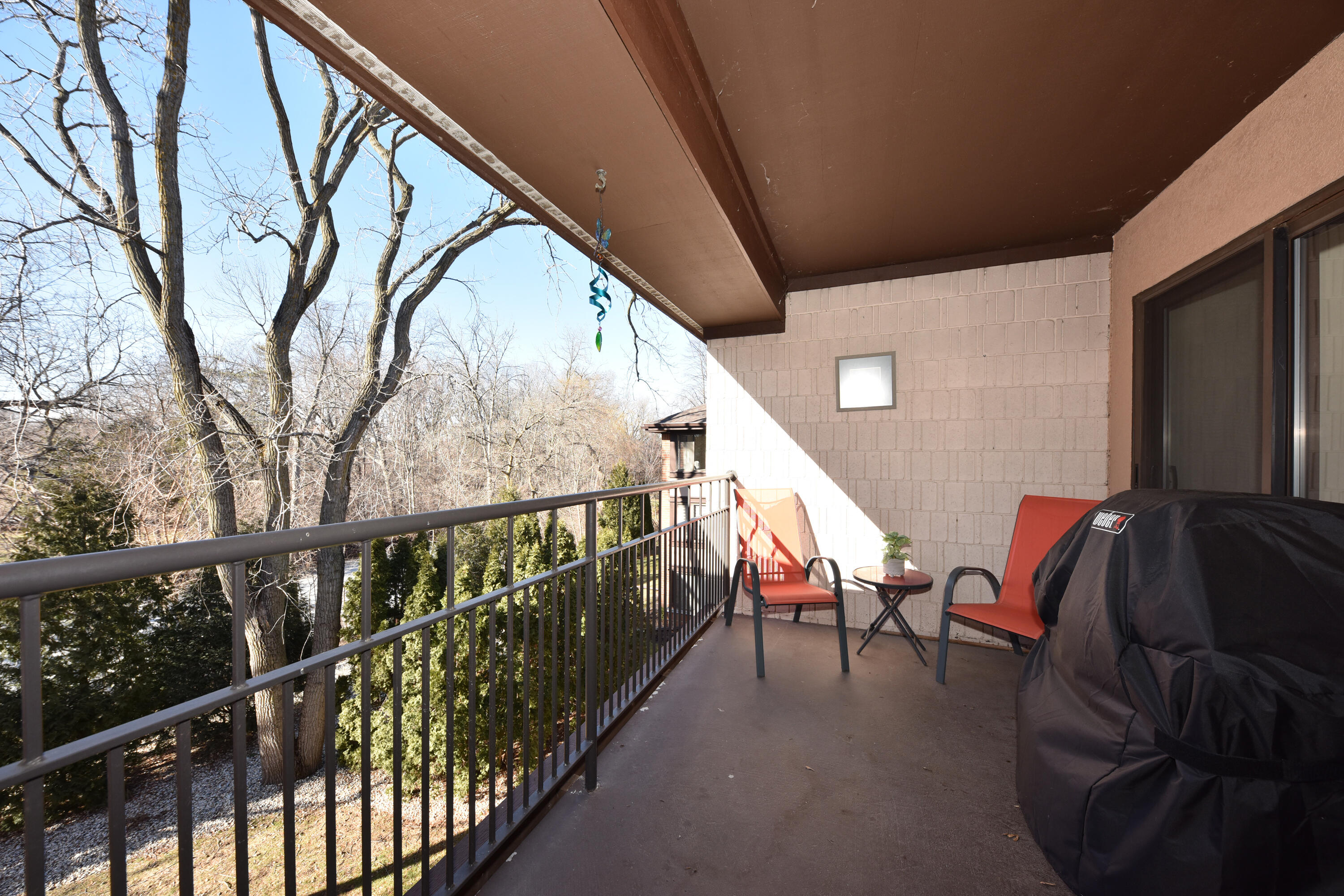 1600 West Green Tree Road, Unit 302 Glendale, WI 53209 - Photo 9 of 27 Private Balcony