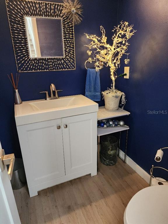 610 Chestnut Oak Circle, Unit 110 Altamonte Springs, FL 32701 - Photo 8 of 15 a view of bathroom with a sink and mirror